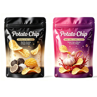 Sachet Doypack Personnalisé pour Chips de Pommes de Terre, Emballage en Plastique pour Chips de Banane et Noix de Coco, Sac Alimentaire Doypack