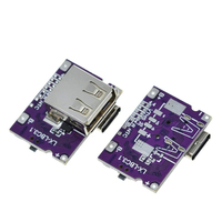 Type-C USB 5V 3.1A Boost Converter Step-Up Power Module IP5310 Mobile Power Bank Accessories With Switch LED Indicator