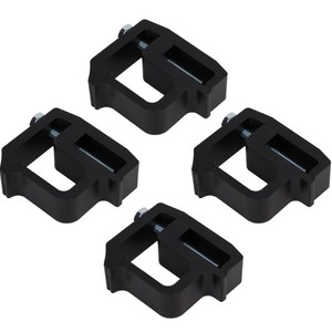 Clips de fixation Getitall 1/4/6 pièces, robustes, pour toit de camion, coque de camping-car, plastique noir piano - Product Image 1