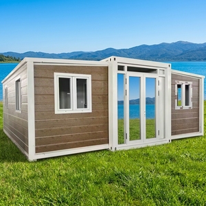 Maisons préfabriquées économiques à bas prix, maisons conteneurs de 10, 20 et 40 pieds, <span class=keywords><strong>maison</strong></span> modulaire à ossature en acier galvanisé, <span class=keywords><strong>maison</strong></span> miniature détachable modulaire - Product Image 1