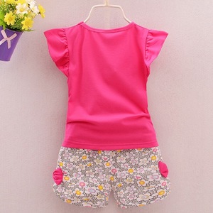 Robe pour bébé fille à fleurs tendance, vente en gros, vêtements pour enfants d'été - Product Image 2