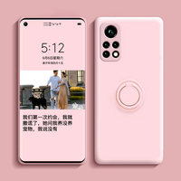 Étuis en silicone de luxe pour Xiaomi Mi 10T 10 11 Pro Redmi Note 10 9 9S Pro POCO F3 X3 Pro NFC Mi10T housses de téléphone support de bague