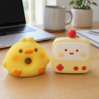 Jouet sensoriel anti-stress en PU souple à montée lente, en forme de pain, donut et croissant, motif animal de dessin animé Kawaii, vente en gros