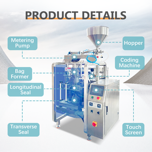 Machine d'emballage verticale pour liquides (film, remplissage, scellage) – Scelleuse à chaud pour liquides, équipement pour sachets - Product Image 6