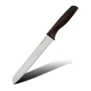 KITCHENCARE-cuchillo dentado de acero inoxidable, cuchillos de cocina para pan, venta al por mayor