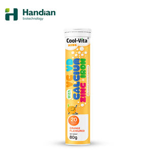 Tabletas efervescentes OEM ODM Daily Healthcare para niños con suplemento multivitamínico de VC VD ZN CA - Product Image 1