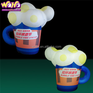 Bouteille gonflable géante Pot gonflable de <span class=keywords><strong>Nutella</strong></span> Boîte gonflable de sauce au chocolat sur mesure pour publicité - Product Image 4