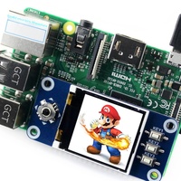 Módulo de Pantalla LCD TFT Weixue de 1.44 Pulgadas para Raspberry Pi 4ª Generación 3B+, Placa de Expansión HAT con Interfaz SPI