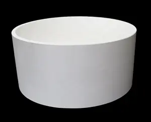 Brand New Alumina Al2o3 Ceramic Crucible High Alumina Material Glass Melting Crucible