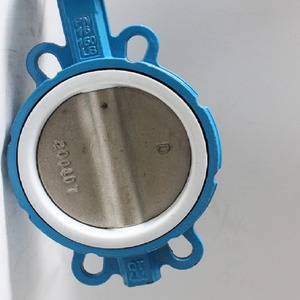 Vanne papillon de turbine Longyao Shuangyong D371F4-16Q en acier inoxydable 304 avec joint PTFE pour utilisation aquatique - Product Image 2