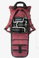 Sac à dos photo/vidéo OEM durable en tissu Oxford, grande capacité, résistant à l'eau, antivol, portable, pour photographie et voyages en extérieur