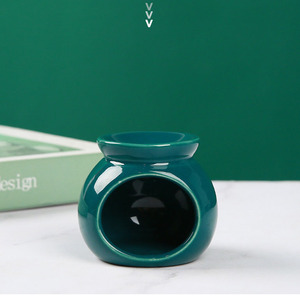 ตะเกียงน้ำมันหอมระเหยเซรามิกของขวัญตกแต่งบ้านตะเกียงน้ำมันหอมระเหยตะเกียงกลิ่นหอมเทียนหอมระเหยขี้ผึ้งละลายที่วางเทียนหอมระเหย - Product Image 2