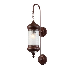 โคมไฟสไตล์อาหรับ,โคมไฟติดผนังตกแต่งมัสยิดโคมไฟเหล็กสำหรับโบสถ์ - Product Image 2