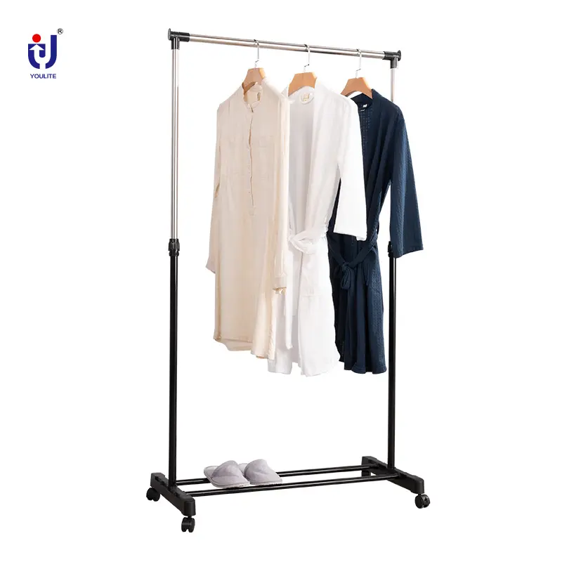 Youlite High Quality Aluminum Foldable Cloth Stand Folding Clothes Rack Drying