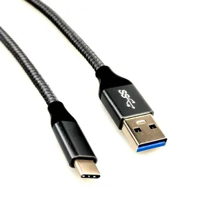 Cabo usb3.0 a macho para tipo c