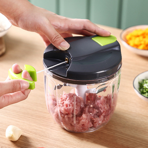 <span class=keywords><strong>Mini</strong></span> <span class=keywords><strong>hachoir</strong></span> manuel portable pour légumes - Product Image 4