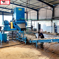 Ligne de traitement du caoutchouc naturel TSR10/TSR20, équipement complet de broyage, lavage, creping, séchage et pressage, directement de l'usine Weida
