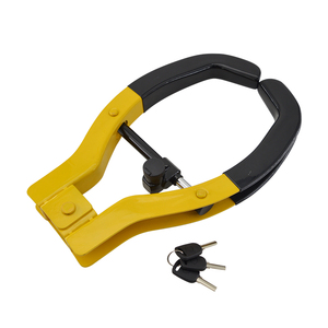 Cerradura <span class=keywords><strong>de</strong></span> abrazadera <span class=keywords><strong>de</strong></span> rueda resistente, neumático <span class=keywords><strong>de</strong></span> vehículo, dispositivo <span class=keywords><strong>antirrobo</strong></span> para coche, bloqueo del volante - Product Image 4