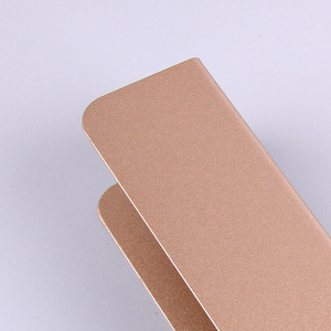 เครื่องตัดคุกกี้รูปตัวยูแบบไม่ติดกระทะ แม่พิมพ์สี่เหลี่ยมสำหรับทำคุกกี้ สีเทาทอง ใช้กับเตาอบได้ บรรจุแยกชิ้น - Product Image 4