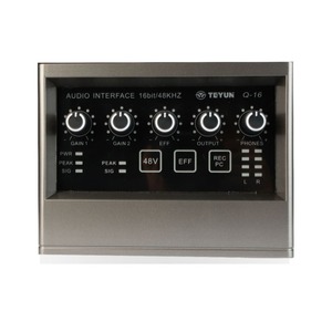 Professional <strong>Recording</strong> Sound Card DSP Reverb 48V Computer Mobile Phone K Song Musical <strong>Instrument</strong> Trembles Live Broadcast Special - Product Image 5