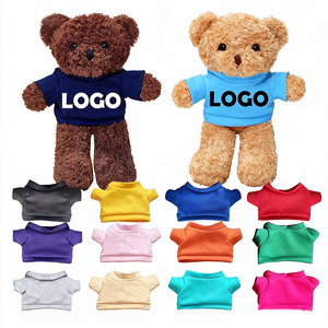 <span class=keywords><strong>Orsacchiotto</strong></span> di Peluche Personalizzato con Logo su Maglietta, Regalo Promozionale Economico all'Ingrosso - Product Image 1