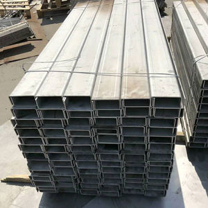 Profilés en U et en C en acier allié laminé à chaud de haute qualité, perforés, normes JIS ASTM, pour l'ingénierie des murs-rideaux - Product Image 5