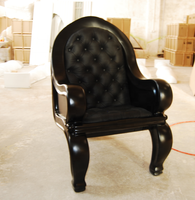 Meubles en plastique renforcé de fibre de verre de style nordique, chaise créative en forme de rhinocéros, canapé, lampe grue, pour un intérieur moderne et une ambiance conviviale, idéal pour la maison et le bureau.