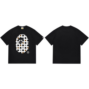 T-shirt personnalisé pour hommes et femmes, imprimé graphique de dessin animé, décontracté, manches courtes, col rond, surdimensionné, en coton, streetwear, pour un usage quotidien - Product Image 1