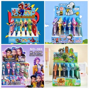 Nuevo Bolígrafo de Gel con Diseño de Dibujos Animados, Multi-estilo, Equipo de Chicas Mágicas, Tinta Negra de 0.5mm, Color <span class=keywords><strong>Rosa</strong></span> y Azul - Product Image 3