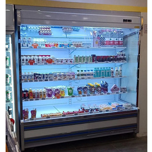 Siêu thị trái cây hiển thị tủ lạnh/rau lạnh <span class=keywords><strong>Showcase</strong></span>/tạp hóa mở hiển thị Máy làm lạnh tủ lạnh - Product Image 2