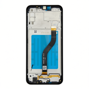 Écran LCD Samsung Galaxy A20s avec cadre noir, remplacement complet de l'écran pour A207F, pack de service - Product Image 2