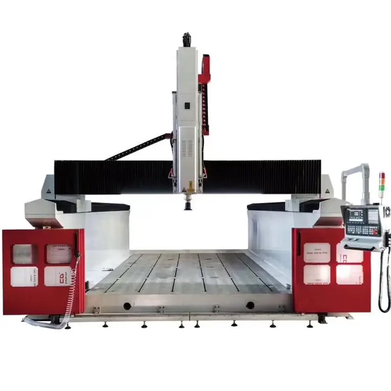 Nuevo modelo actualizado modelo de madera fresado CNC centro de mecanizado para procesamiento de molde inferior prototipo de casco