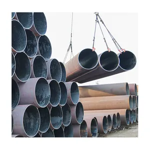 factory directly sale ERW Iron Pipe 6 Meter Welded Steel Pipe Round Carbon Steel Pipe straight high hardness wear-resistant