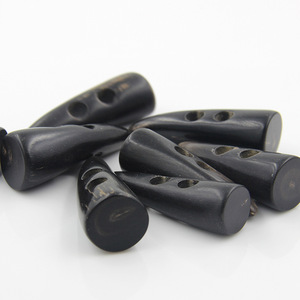 Tùy chỉnh 2 lỗ may trâu sừng thật xương nút trống - Product Image 3