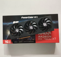 KARTU GRAFIS RX 7800XT 16GB Gaming Desktop GPU Bekas Kondisi Bagus Antarmuka PCI Express DVI RX 7800XT Dilengkapi Kipas