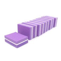 Mini bloc de vernis à ongles, éponge personnalisée pour outils Nail Art, tampon Durable, Double face, 100 pièces/lot, TF28, nouveauté