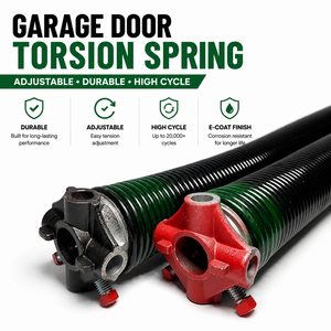 Motor para Puerta Enrollable Residential Garage <b>Door</b> Torsion <b>Spring</b> Adjustable Durable Garage <b>Door</b> <b>Springs</b> E-Coat - Product Image 1