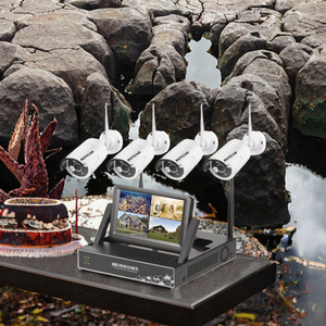 वायरलेस nvr cccTV सुरक्षा कैमरा सिस्टम <span class=keywords><strong>8</strong></span>-चैनल गुंबद कैमरा पैन-टिल्ट टू-वे ऑडियो बिल्ट-इन सिरेन 65 वाटरप्रूफ वाइफी - Product Image 3