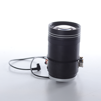 Objectif de capture intelligent F1.0 1/1.17" 12mm 12MP à mise au point manuelle électrique pour surveillance de la circulation et lumière noire ITS