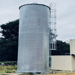 Réservoirs de stock galvanisés d'irrigation agricole de protection incendie Réservoirs d'<span class=keywords><strong>eau</strong></span> plats, dôme, <span class=keywords><strong>toit</strong></span> inversé en acier ondulé - Product Image 3