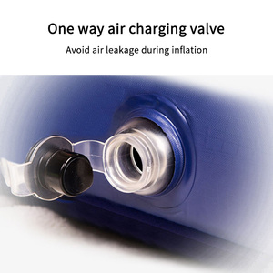 Colchón de cama de aire inflable, forma de almacenamiento simple, color personalizable, inflador gratis - Product Image 4