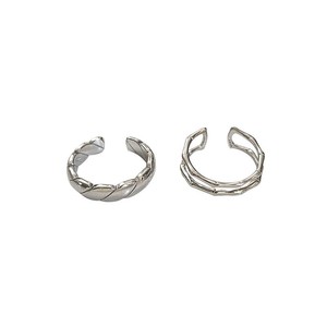 Yinruitai S925 Sterling Silver Bamboo Joint <b>Open</b> Index <b>Ring</b> For Women Light Luxury Thai Silver Plain Band Gift Jewelry - Product Image 5