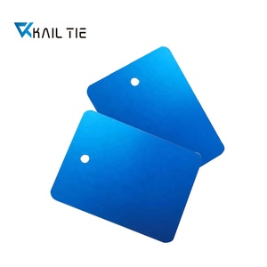 Plaque marqueur pour câble électrique, 9.5mm x 89mm, Type 316, en acier inoxydable - Product Image 4