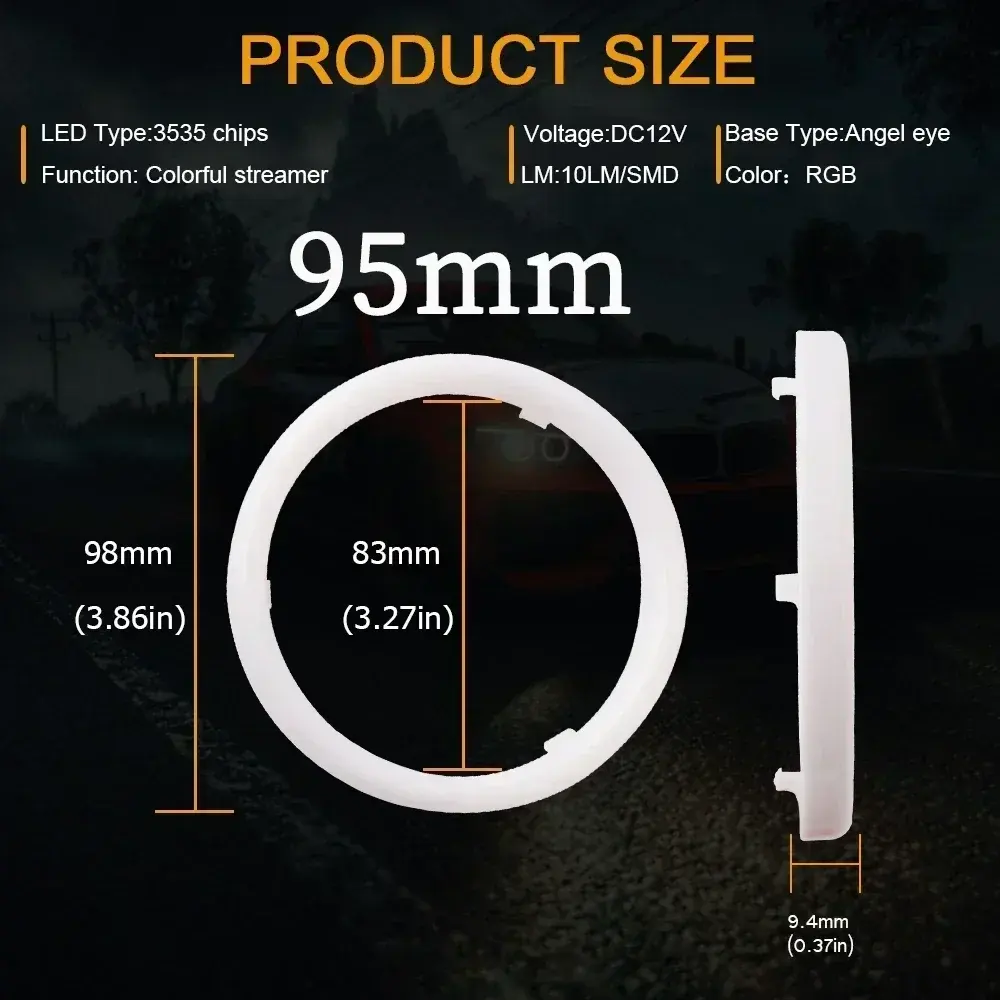 Contrôle d'application RVB coloré-95 mm