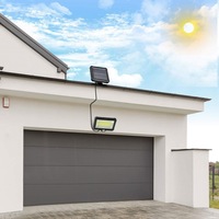 Lámpara Solar LED COB Impermeable IP65 de 5W, Luz de Seguridad para Jardín con Sensor de Movimiento, Farola Solar Exterior Dividida
