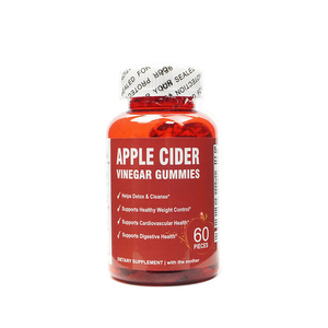 Migliori vitamine integratore alimentare salute detox cura della pelle senza zucchero gummies aceto di sidro di mele - Product Image 2