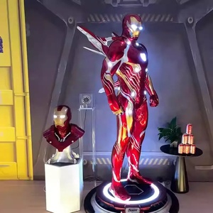 Escultura Gigante <span class=keywords><strong>de</strong></span> Personajes <span class=keywords><strong>de</strong></span> Marvel en Fibra <span class=keywords><strong>de</strong></span> Vidrio, Estatua <span class=keywords><strong>de</strong></span> <span class=keywords><strong>Hulk</strong></span>, Spider-Man, Iron Man para Escaparates, Bodas, Fiestas, Parques <span class=keywords><strong>de</strong></span> Atracciones - Product Image 5