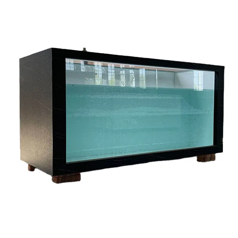 Nhà Máy Trực Tiếp Tùy Chỉnh Kích Thước Sợi Thủy Tinh Lớn Nhà Trong Nhà Thương Mại Fish Tank Aquarium 1000 Gallon Ngoài Trời Bể Cá