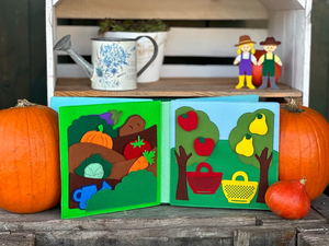 Libri in Feltro per Bambini Personalizzati, Educativi e Flessibili, Bestseller Montessori in Poliestere Lavabile - Product Image 3