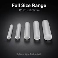 Lentilles rigides en saphir pour endoscopes 1,78-6,55 mm pour la chirurgie abdominale